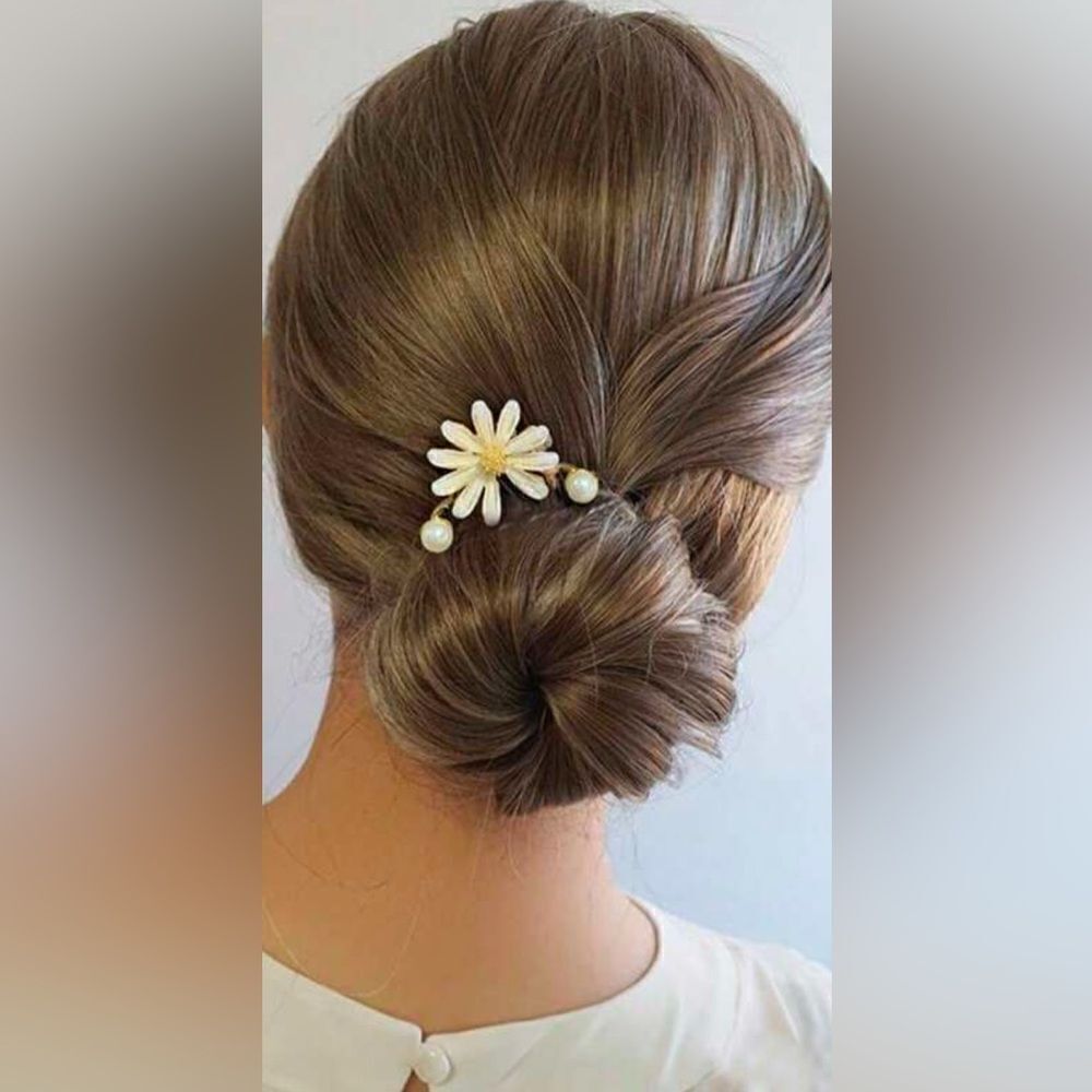 Flower hair pin S803